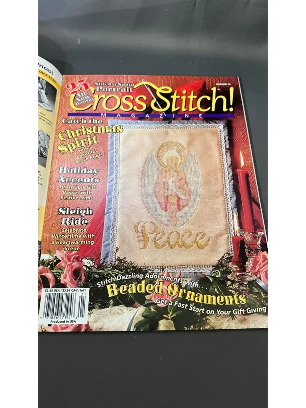 Vintage Cross Stitch Magazine Lot—5 Issues Filled With Creative Inspiration